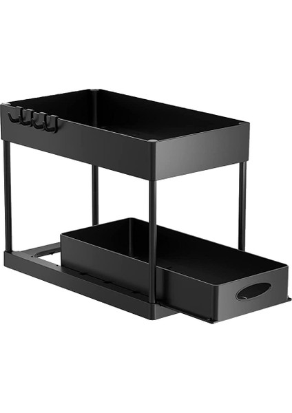 Organizatörler ve Depolama, Kancalı Banyo Organizatörü, 2 Katlı Banyo Dolabı Organizatörü (Yurt Dışından)