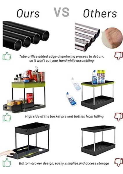 Organizatörler ve Depolama, Kancalı Banyo Organizatörü, 2 Katlı Banyo Dolabı Organizatörü (Yurt Dışından) indirimleri