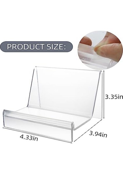 6 Paket Çanta Ekran Standı Akrilik, Şeffaf Akrilik Cüzdan Ekran Standı Çanta Takı Standı Takı CD Organizatör A (Yurt Dışından) fiyatları