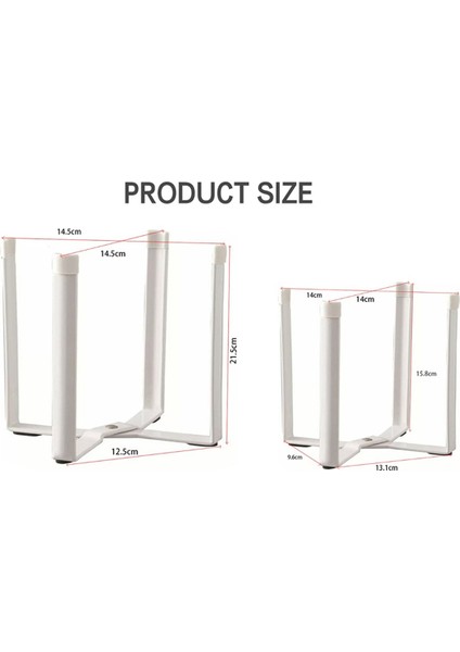 Yemek Masası Katlanır Iskele, Mutfak Taşıyıcısı, Kahve Taşıyıcı Desteği, Aile Mutfağı Katlanır Desteği 21.5cm Siyah (Yurt Dışından)