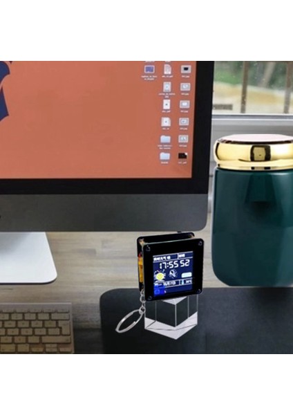 ESP32 C3 Geliştirme Kurulu 1.44 Inç LCD Ekran Masaüstü Ivır Zıvır Taşınabilir Mini Tv Taşınabilir Kolye Lvgl Spaceman ST7735,A (Yurt Dışından)