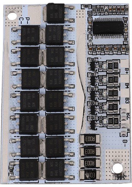 Bms 12V 16.8V 21V 100A Li-Ion Üçlü Lityum Koruma Levhası Dengeli Pcm 18650 Lipo Bms Koruma Pcb(5s) (Yurt Dışından)