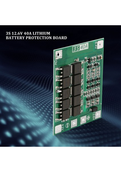 3s 40A 18650 Li-Ion Lityum Şarj Koruma Levhası Pcb Bms Matkap Motoru Için 11.1V 12.6V Lipo Hücre Modülü (Yurt Dışından)