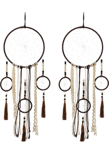 Makrome Dream Catchers Yetişkin Yatak Odası Için El Yapımı Dream Catcher Boho Duvar Asılı Süsleme Zanaat Hediye Duvar Sanatı (Yurt Dışından)
