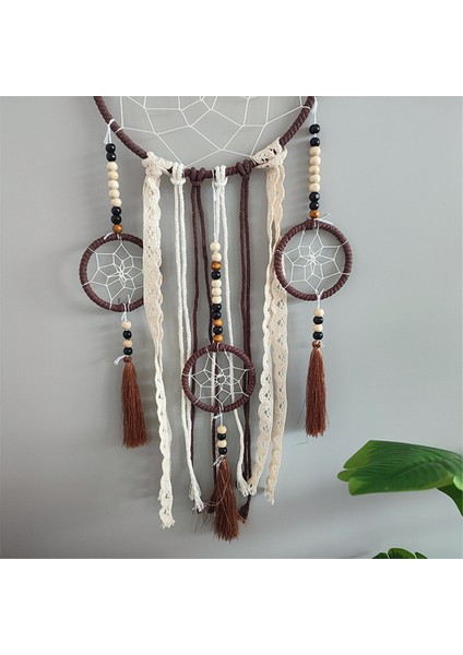 Makrome Dream Catchers Yetişkin Yatak Odası Için El Yapımı Dream Catcher Boho Duvar Asılı Süsleme Zanaat Hediye Duvar Sanatı (Yurt Dışından) fırsatları