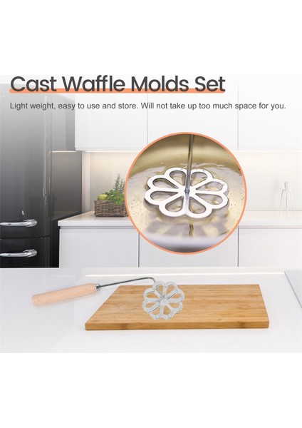 Rozet Timbale Demir Seti Bunuelera Saplı Geleneksel Meksika Bunuelo Pasta Makinesi Kesici Mutfak Gadget Çiçek (Yurt Dışından) indirimleri