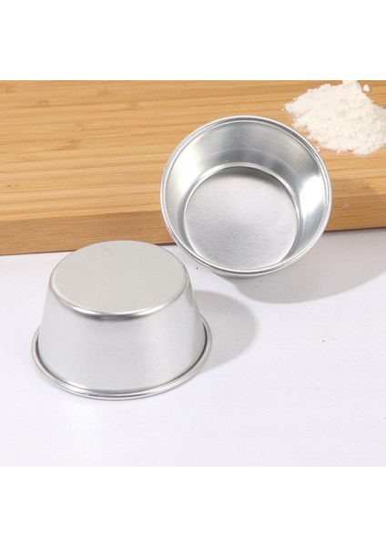 20 Adet Bireysel Puding Bardak Mini Çikolata Erimiş Tavalar Yapışmaz Cupcake Kek Kurabiye Puding Kalıp (Yurt Dışından)