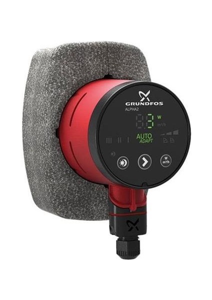 Alpha2 25-60(130 Mm) 25-40.000 Kazan Için Frekans Konvertörlü Sirkülasyon Pompası 6mss 3.4m³/h