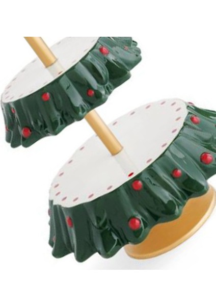 Noel Meyve Tabağı Ağacı Tatlı Masa Gıda Dağıtıcı Tatil Reçine Dekorasyon Tatlı Masa Teşhir Standı (Yurt Dışından) fiyatları