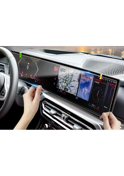 Bmw 520I Ekran Koruyucu Nano Tam Kaplama Tek Parça 2024 Şeffaf
