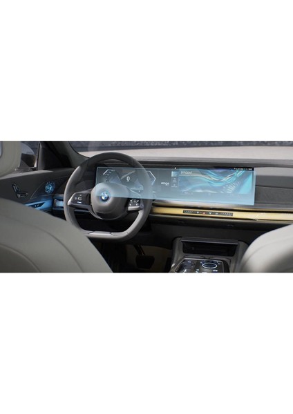 Bmw I7 Ekran Koruyucu Şeffaf Nano Tam Kaplama Tek Parça