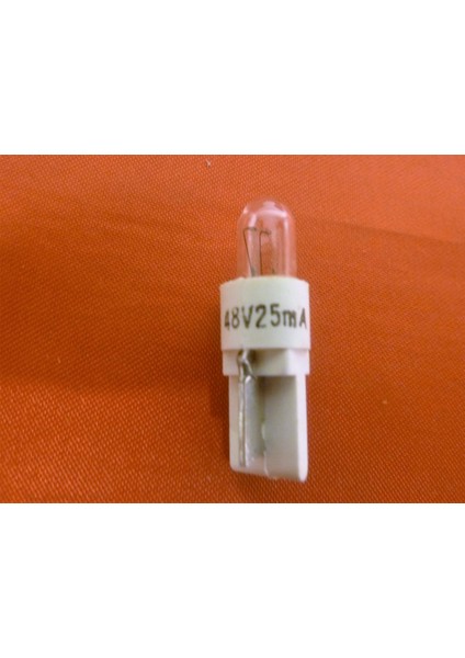 48V 25 Ma 7X28 F9 Roket Ampul. 10 Ad.