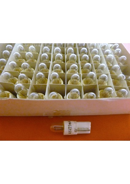 48V 25 Ma 7X28 F9 Roket Ampul. 10 Ad.