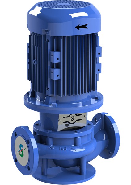 Sumak SML160/80 10 Hp Inline Santrifüj Pompa Trifaze 380V 23.5mss 100M³H 2900D/D