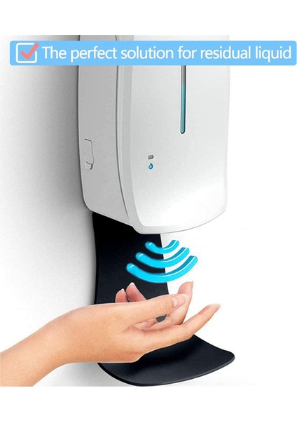 Otomatik Sabunluk, Duvara Montaj ve Dispenser Için 2x Damlama Tepsisi, Damlamayı ve Püskürtmeyi Önleyin (Yurt Dışından) modelleri