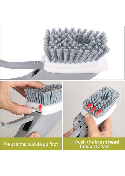 Mutfak Tavası, Lavabo ve Bulaşık Yıkama, Banyo Küvet Temizliği Için Sabunluklu Ovalama Fırçası (Yurt Dışından) fırsatları