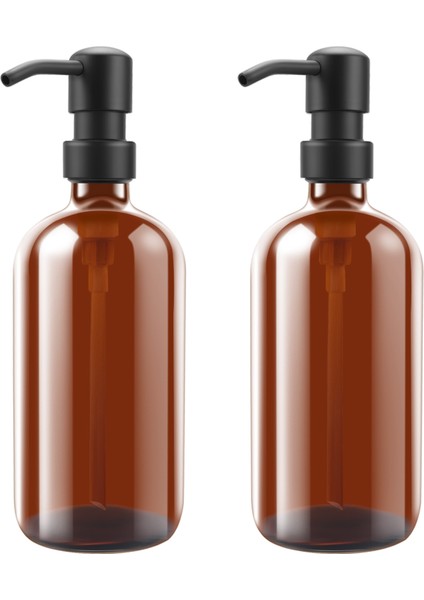 Cam 18 Oz El Cam Şişe Paslanmaz Çelik Itme Tipi Dağıtım Şişesi Sabunluk (Yurt Dışından) fiyatları