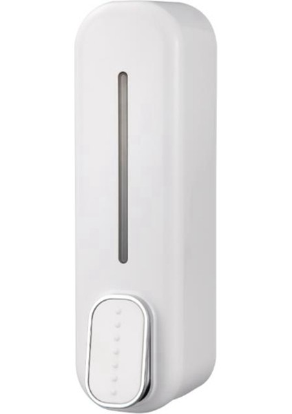 4x Sabunluk Duvara Montaj, 350 ml El Sıvı Şampuan Duş Jeli Dağıtıcı Banyo Mutfak Ofis Beyaz (Yurt Dışından)