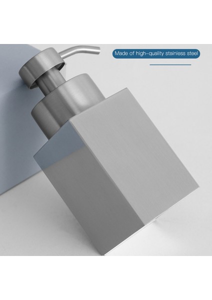 304 Paslanmaz Çelik Sabunluk Duş Jeli Dağıtıcı Şişe Şampuan Köpürtücü Köpük Şişe Losyon Şişesi Gümüş (Yurt Dışından) modelleri