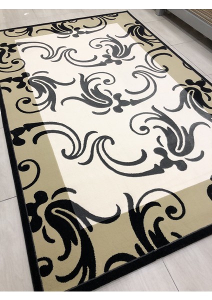 Saray Simin 10791 R 175X280 Gri Siyah Beyaz 5 M2 Halı !