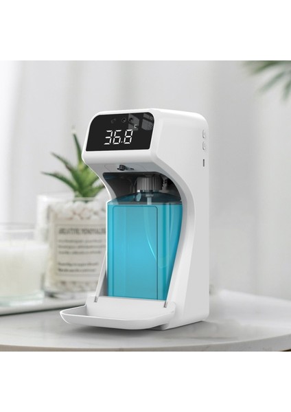 2'si 1 Arada Temassız Dijital Kızılötesi Termometre El Yıkama Sabunu Dispenseri Termometro 1000ML Sprey (Yurt Dışından) fiyatları