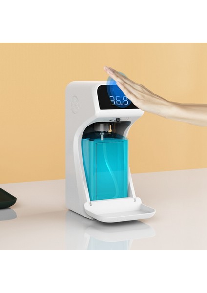 2'si 1 Arada Temassız Dijital Kızılötesi Termometre El Yıkama Sabunu Dispenseri Termometro 1000ML Sprey (Yurt Dışından) modelleri
