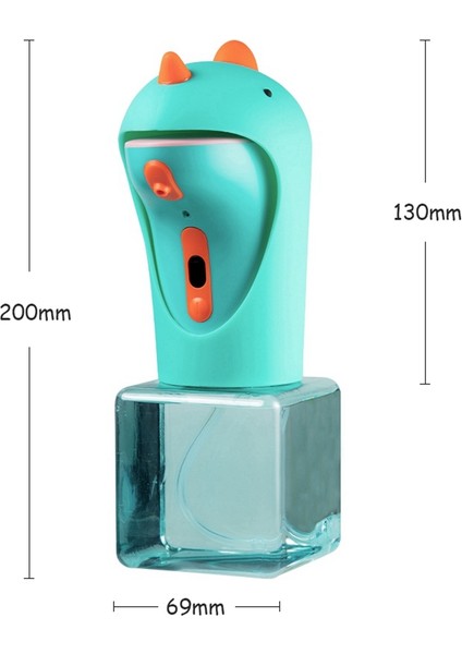 Otomatik Sabunluk Fotoselli El Sabunu Dispenseri Çocuklar Için Sevimli Dinozor Köpük Dağıtıcı Banyo Tezgahı A (Yurt Dışından) indirimleri