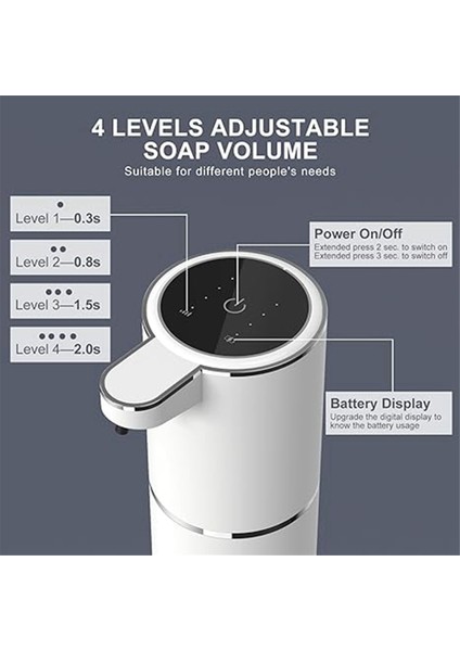 Sabunluk Temassız Sıvı Sabunluk Duvara Monte Ekran Kızılötesi Sensör Cep Telefonu Yıkayıcı (Siyah) (Yurt Dışından) fırsatları