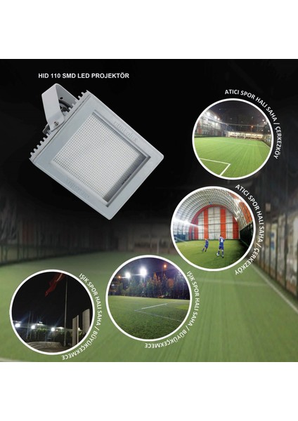 150W LED Aydınlatma Projektörü Dış Mekan Yüksek Lümen