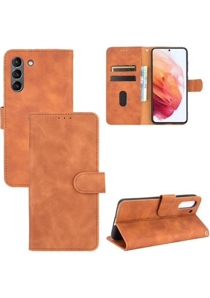 Samsung Galaxy S21 Fe Kart Ekleme Deri Folio Flip Case (Yurt Dışından)