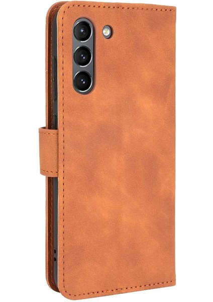 Samsung Galaxy S21 Fe Kart Ekleme Deri Folio Flip Case (Yurt Dışından)