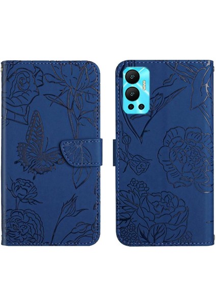 Infinix Sıcak 12 Darbeye Dayanıklı Deri Kılıf Anti-Damla Koruma Pu (Yurt Dışından)