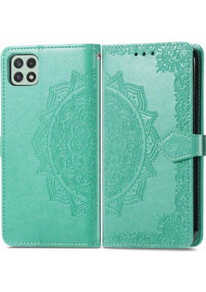 Samsung A22 5g Darbeye Dayanıklı Basit Iş Zarif Desen Kılıf (Yurt Dışından)