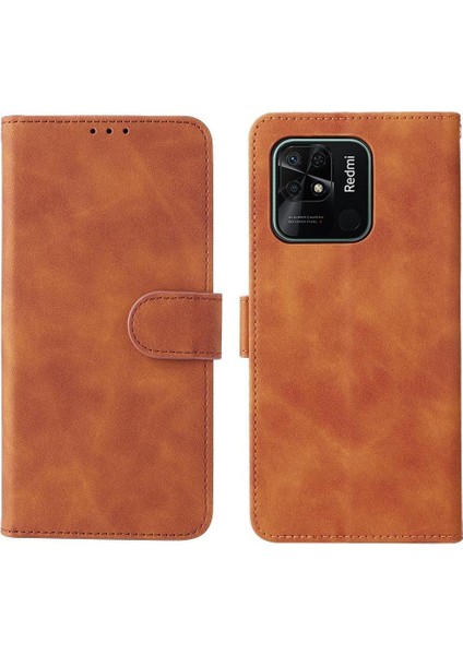 Xiaomi Redmi 10C Kart Ekleme Deri Folio Flip Case Kapak (Yurt Dışından) fiyatları