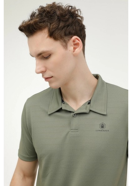 4m M-CT461 Sherman Erkek Pola Yaka Tişört Haki indirimleri