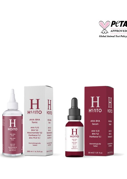 Aha Bha Tonik 200ML & Aha Bha Serum 30ML 2'li Set