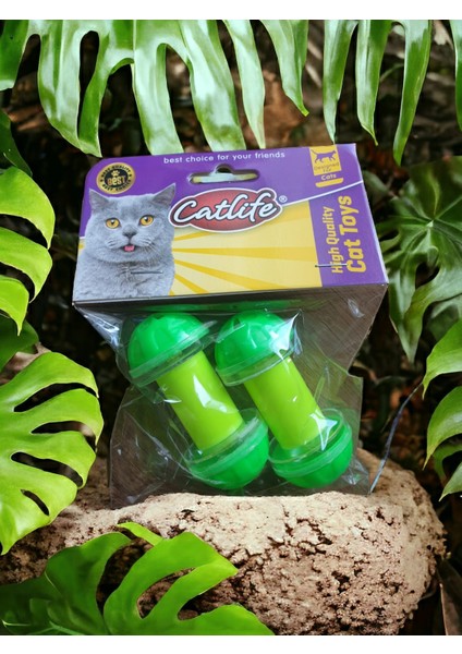 Zilli Kedi Oyuncağı 2 Adet , Kedi Oyuncağı, Sesli Kedi Oyuncağı 2 Adet, Silindir Kedi Oyuncağı,kedi Oyuncağı