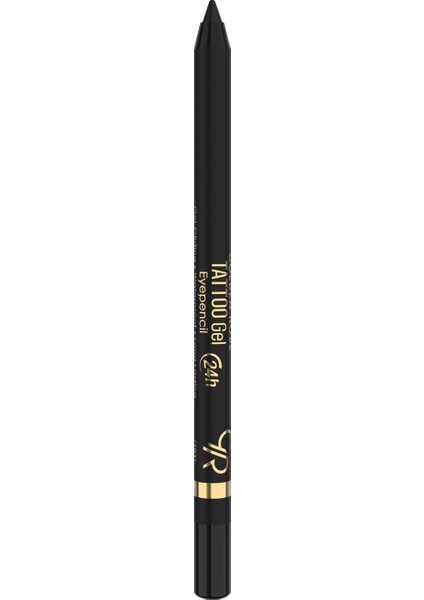 Golden Rose Tattoo Gel Eye Pencil Waterproof No: 101 - Suya Dayanıklı Jel Göz Kalemi - 8691190512149