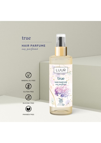 True Saç Parfümü 50 ml