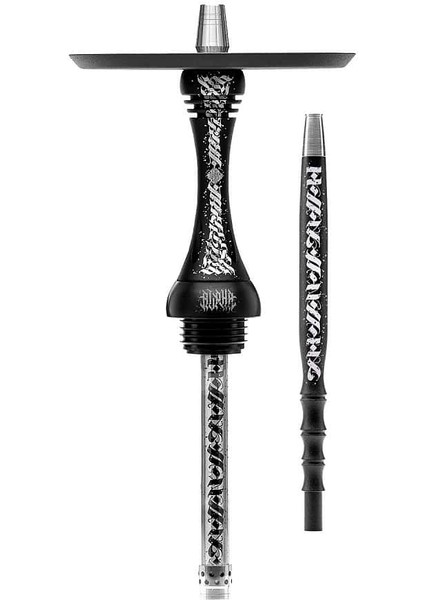 Alpha Hookah Model x Artist Collection Black Matte Nargile Takımı fiyatları