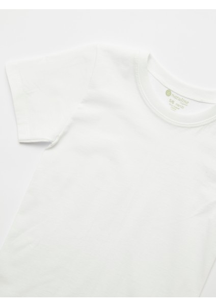 Erkek Çocuk Organik Pamuk Penye 6'lı Paket T-Shirt 2004-6 modelleri