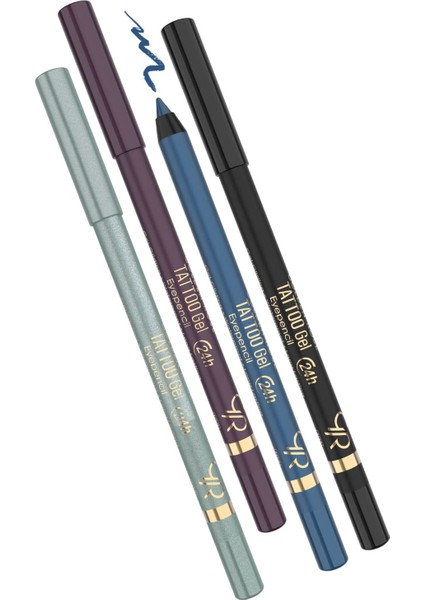 Golden Rose Tattoo Gel Eye Pencil Waterproof No: 102 - Suya Dayanıklı Jel Göz Kalemi - 8691190512156