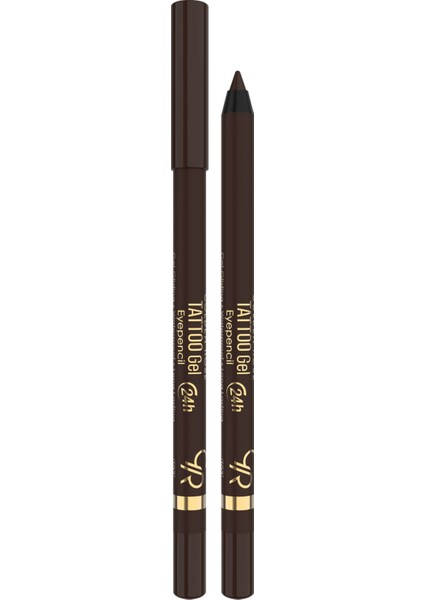 Golden Rose Tattoo Gel Eye Pencil Waterproof No: 103 - Suya Dayanıklı Jel Göz Kalemi - 8691190512163