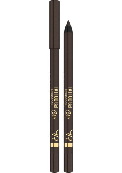 Tattoo Gel Eye Pencil Waterproof No: 104 - Suya Dayanıklı Jel Göz Kalemi - 8691190512170 modelleri