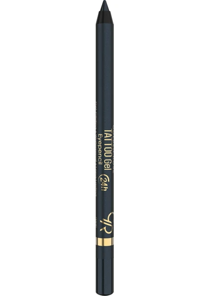 Golden Rose Tattoo Gel Eye Pencil Waterproof No: 107 - Suya Dayanıklı Jel Göz Kalemi - 8691190512309