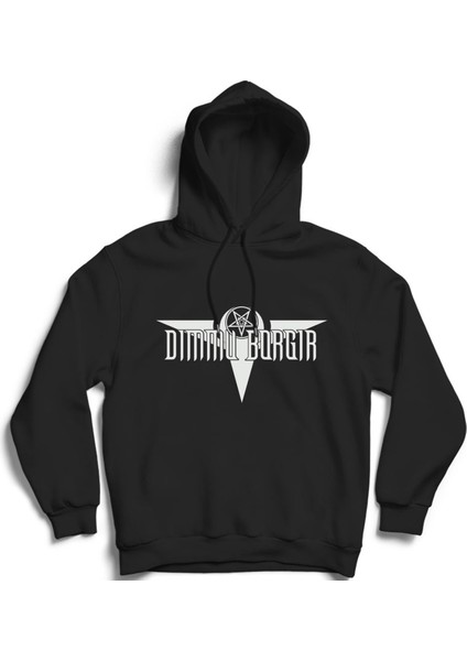 Dimmu Borgir DK369, Rock Metal Müzik Grubu Kapüşonlu Sweatshirt Hoodie