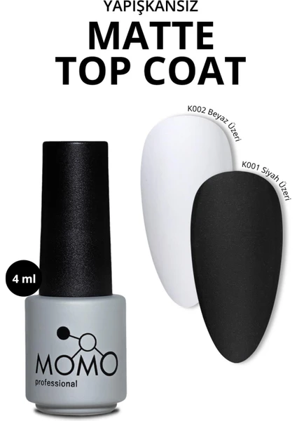 Kalıcı Oje İçin Matte Top Coat, 4 ml