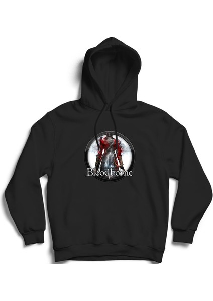 Bloodborne, Circle, Oyun, Game Kapüşonlu Sweatshirt Hoodie