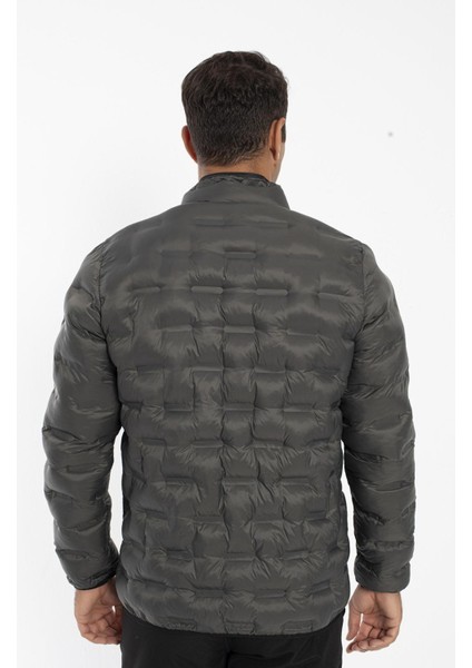 Erkek Dolumlu Kışlık Spor Outdoor Mont