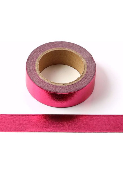 G235 Stili 1X15MM * 10M Altın Folyo Washi Bant Gümüşaltınbronzgülyeşilmor Renk Japon Kawaii Dıyscrapbooking Araçları Maskeleme Bandı (Yurt Dışından)